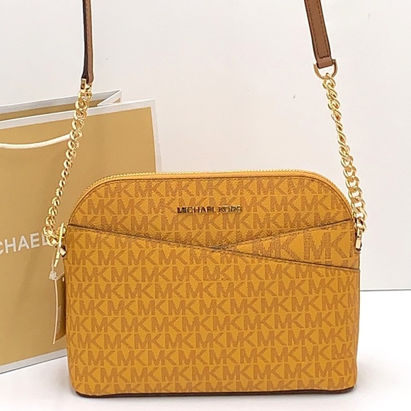 Michael Kors Medium Dome Xcross Xbody Bag
Color: Marigold Multi - Picture 2 of 15